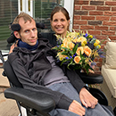 Rose Rob Burrow CBE for MND 4L pot C NGW